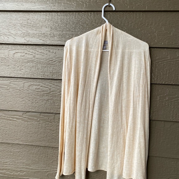 Jcp womens sweater cardigan wool blend Open front M - Picture 9 of 12